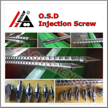 Manufacture Haitian HTF250 injection screw barrel for injection molding machine/55mm injection screw barrel for Haitian machine